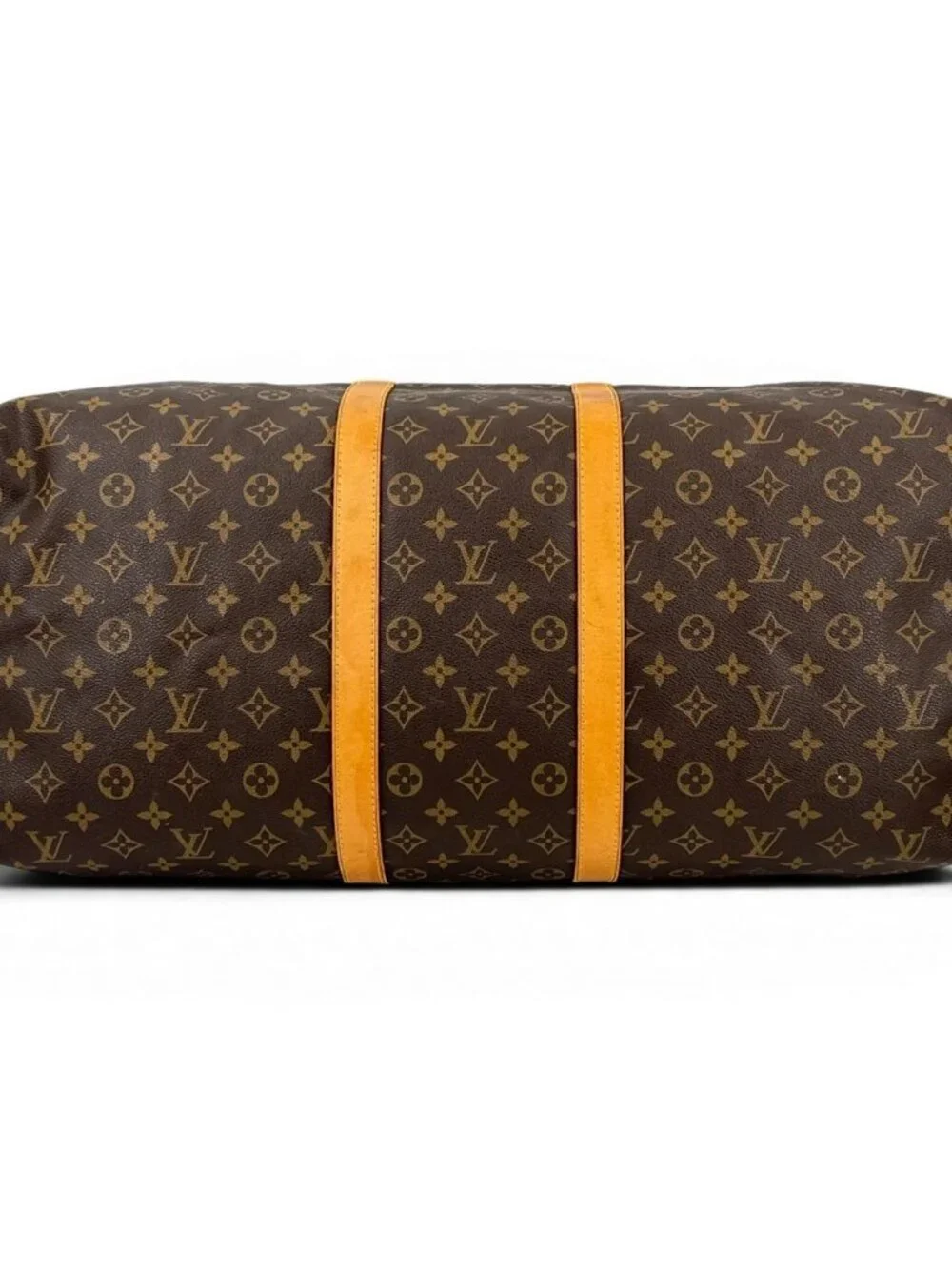 Louis Vuitton Keepall Duffle 55 Brown Canvas